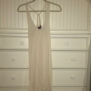 Beautiful cream beach cover up